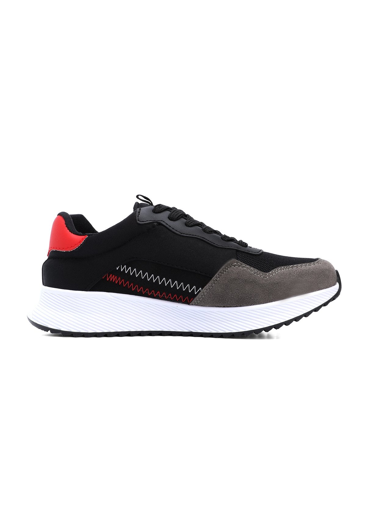 Tenis Hombre Negro-Rojo Tellenzi 423