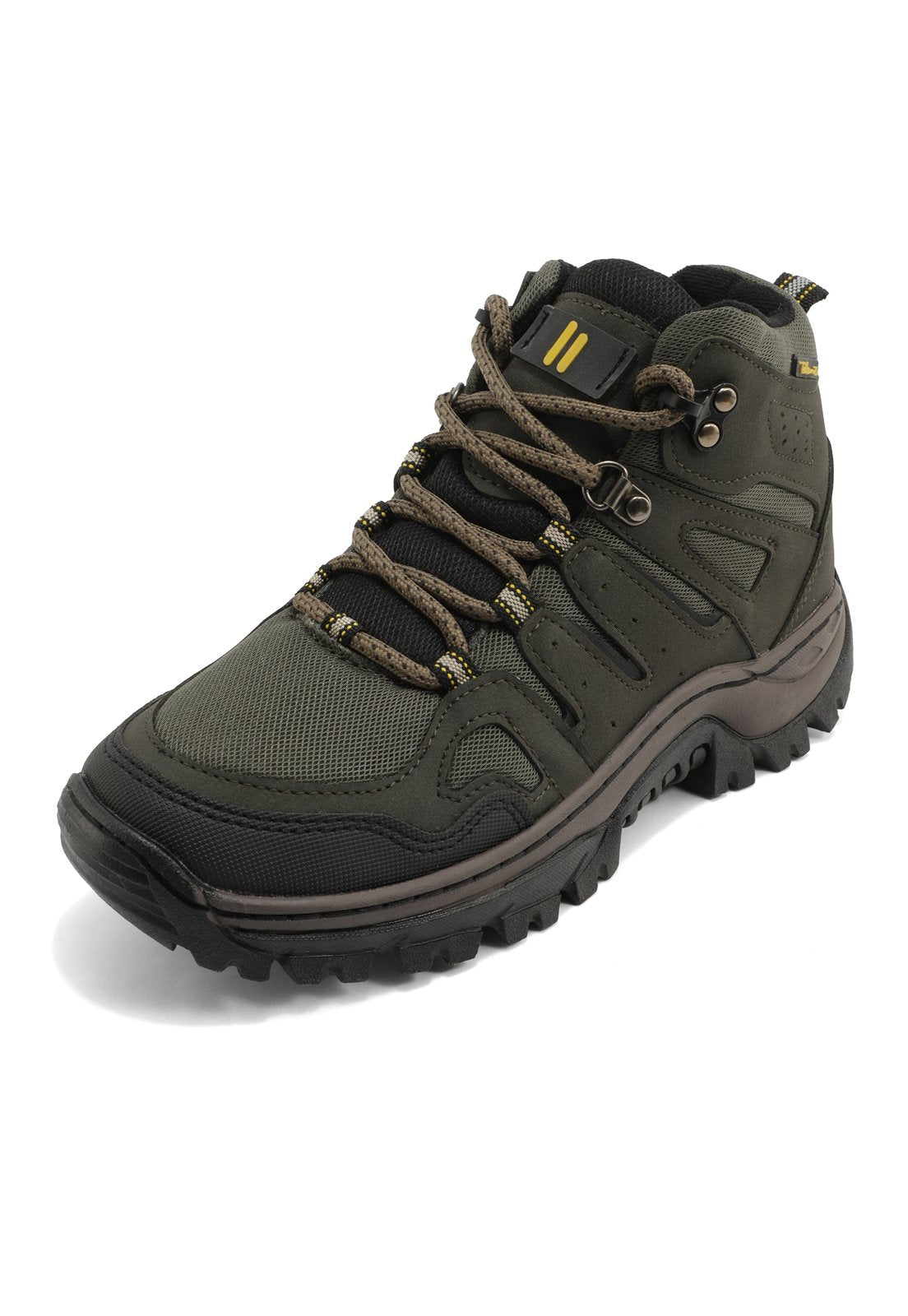 Botas Hombre Outdoor Verde Tellenzi 7-182