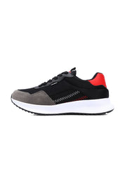 Tenis Hombre Negro-Rojo Tellenzi 423