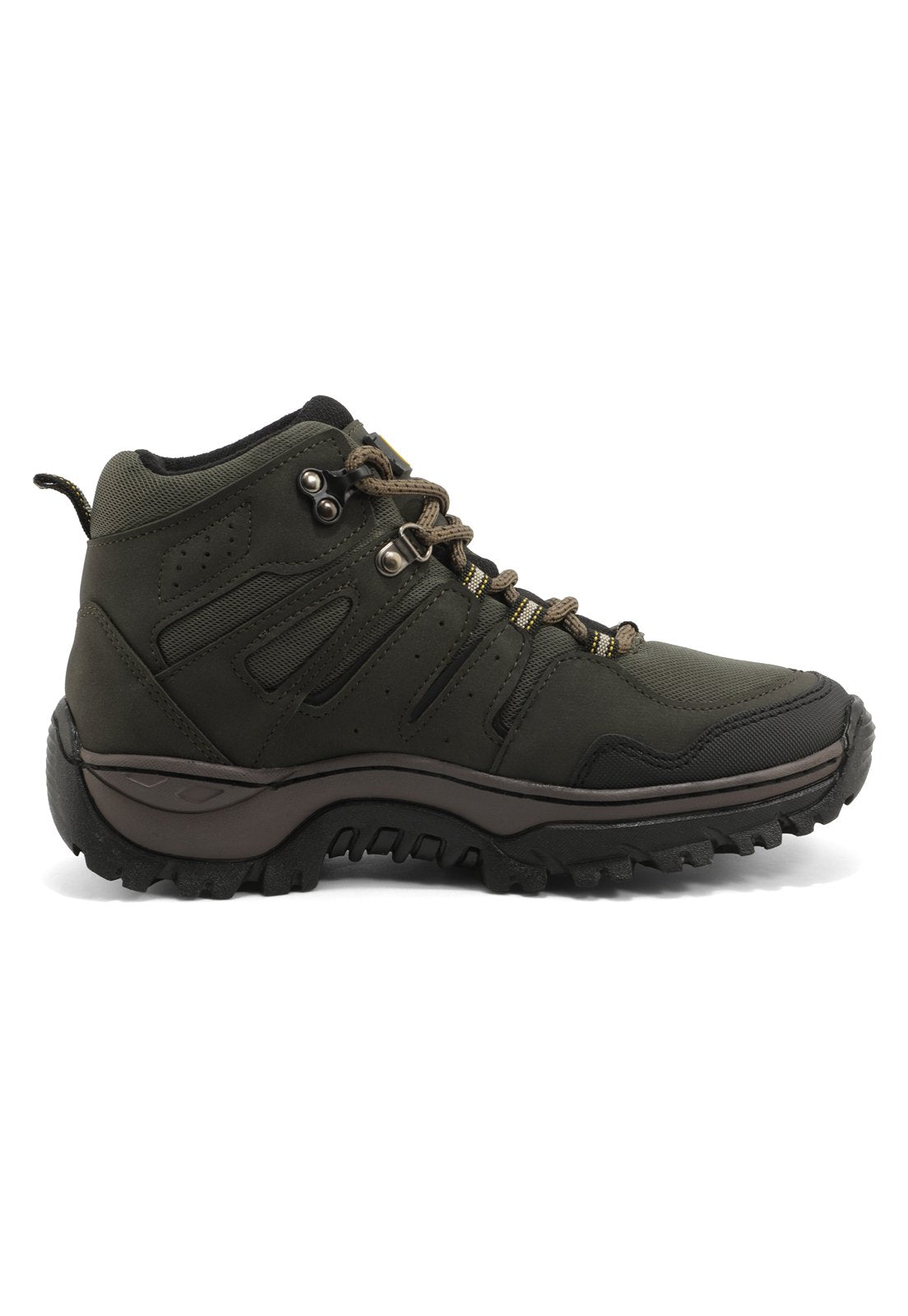 Botas Hombre Outdoor Verde Tellenzi 7-182